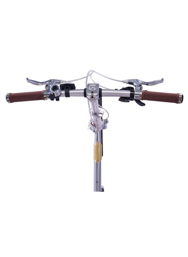 Dahon Boardwalk D8 Folding Bike | 20-inch Wheels, 8-Speed Gears, Silver - Image 3